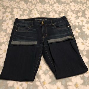 NWOT American Eagle Artist Crop Jean